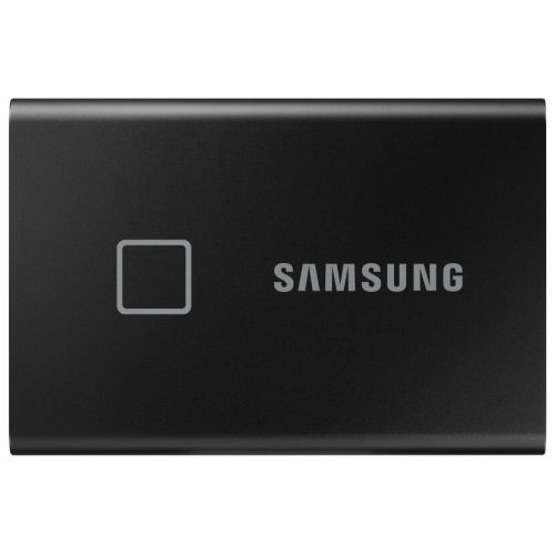 SAMSUNG SSD Külső, 2TB, T7 Touch, Fekete, USB 3.2