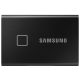 SAMSUNG SSD Külső, 2TB, T7 Touch, Fekete, USB 3.2