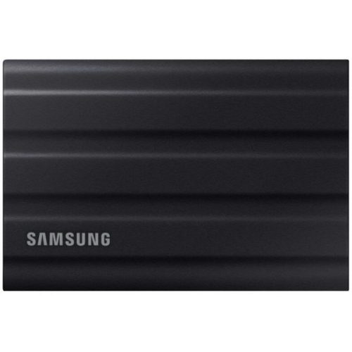 SAMSUNG SSD Külső, 1TB, T7 Shield, Fekete, USB 3.2