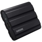 SAMSUNG SSD Külső, 1TB, T7 Shield, Fekete, USB 3.2