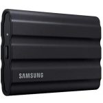 SAMSUNG SSD Külső, 2TB, T7 Shield, Fekete, USB 3.2
