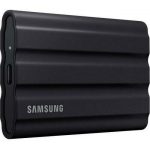 SAMSUNG SSD Külső, 4TB, T7 Shield, Fekete, USB 3.2