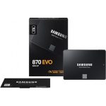SAMSUNG SSD Belső, 1TB, 870 EVO, 2.5, 600 TBW