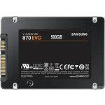 SAMSUNG SSD Belső, 500GB, 870 EVO,  2.5, SATA3