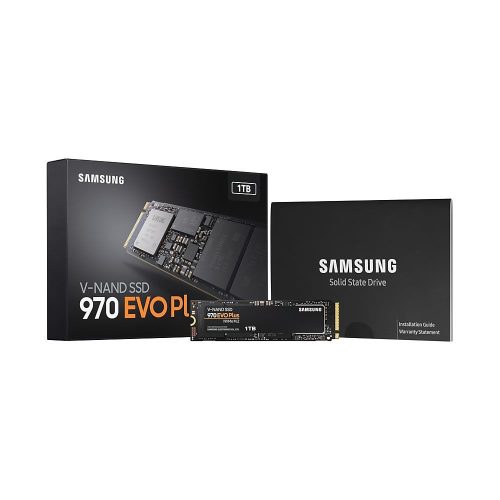 SAMSUNG SSD Belső, 1TB, 970 EVO PLUS,  PCIe 3.0, NVMe M.2