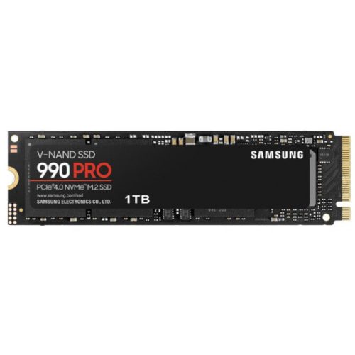 SAMSUNG SSD Belső, 1TB, 990 PRO, PCIe 4.0, NVMe 2.0, 600 TBW