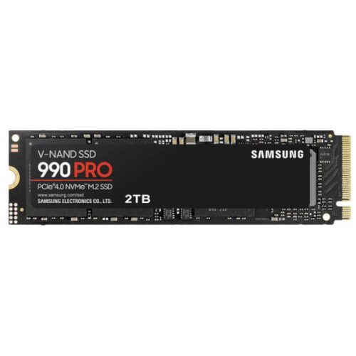 SAMSUNG SSD Belső, 2TB, 990 PRO, PCIe 4.0, NVMe 2.0, 1200 TBW