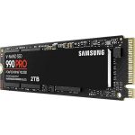 SAMSUNG SSD Belső, 2TB, 990 PRO, PCIe 4.0, NVMe 2.0, 1200 TBW