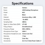 Vention NCCB0 asztali mikrofon