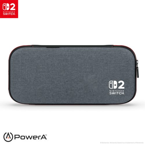 PowerA vékony védőtok Nintendo Switch 2 - Dark Heather Grey