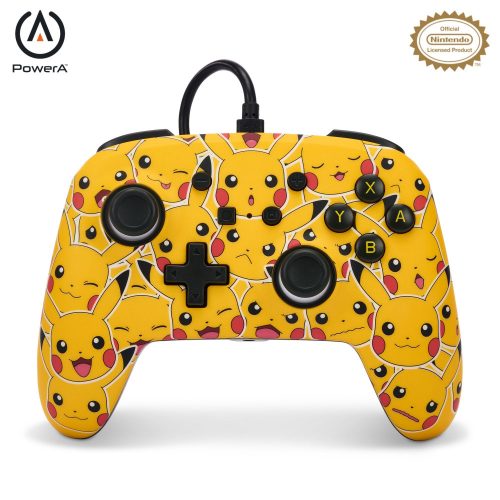 PowerA Enhanced vezetékes kontroller Nintendo Switch - Pikachu Moods