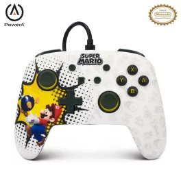   PowerA Enhanced vezetékes kontroller Nintendo Switch - Bob-omb Blast