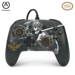   PowerA Enhanced vezetékes kontroller Nintendo Switch - Battle-Ready Link
