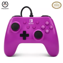 PowerA vezetékes kontroller Nintendo Switch - Grape Purple