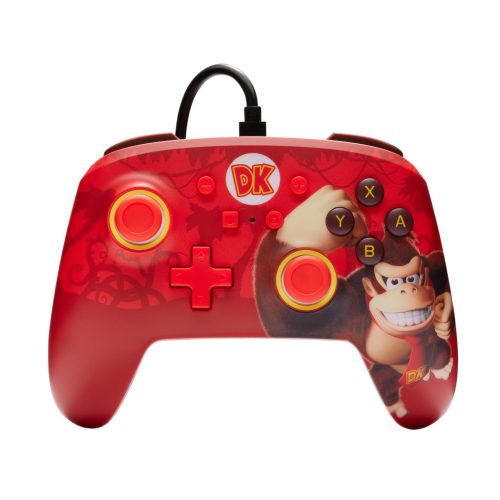 PowerA Nintendo Switch Enhanced vezetékes kontroller - Donkey Kong Flex