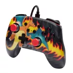 PowerA Nintendo Switch Enhanced vezetékes kontroller - Charizard Firestorm