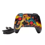 PowerA Nintendo Switch Enhanced vezetékes kontroller - Charizard Firestorm