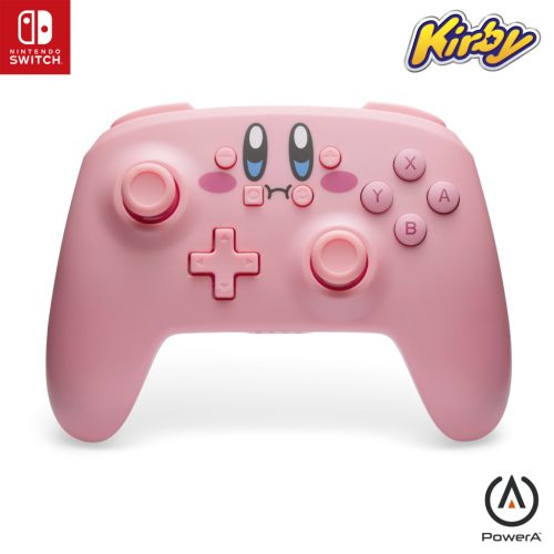 PowerA Nintendo Switch vezeték nélküli kontroller  - Kirby Mouthful