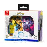PowerA NANO Enhanced Nintendo Switch kis méretű vezeték nélküli kontroller  - Pikcahu vs Gengar