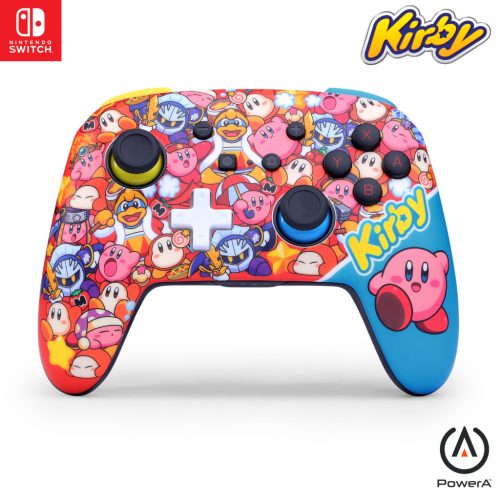 PowerA Enhanced vezeték nélküli Nintendo Switch kontroller - World of Kirby