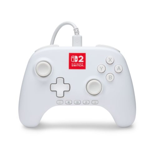 PowerA Advantage vezetékes kontroller Nintendo Switch 2 Lumectra- Fehér