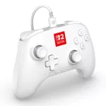 PowerA Advantage vezetékes kontroller Nintendo Switch 2 Lumectra- Fehér