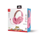 PowerA  Nintendo Switch vezetékes sztereo fejhallgató  -  Kirby Mouthful Mode