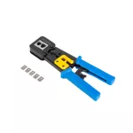 Lanberg NT-0204 Moduláris RJ45/RJ11/RJ12/pass through átmenő krimpelő szerszám