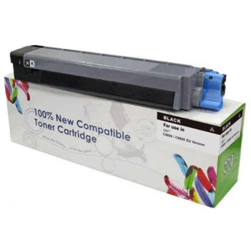 Utángyártott OKI C810 Toner Black 8.000 oldal kapacitás CartridgeWeb