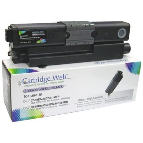 Utángyártott OKI C510/C530 Toner Black 5.000 oldal kapacitás CartridgeWeb