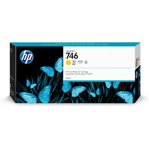 HP P2V79A Patron Yellow 300ml No.746 (Eredeti)