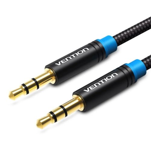 Vention 3.5mm jack/M ->  3.5mm jack/M,  (audio,szövet), 2m, kábel