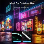 Vention NEON,(távirányítós), 2m, LED-szalag