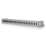 Ubiquiti UACC-RACK-PANEL-PATCH-BLANK-24 19" 1U moduláris ezüst színű üres patch panel