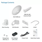Ubiquiti PowerBeam PBE-M5-400 M5 400mm outdoor 5GHz AirMAX Bridge 25dbi Gigabit LAN