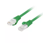 Lanberg PCU6-10CU-0100-G Cat.6 U/UTP LSZH CU AWG26 árnyékolatlan zöld patch kábel 1m