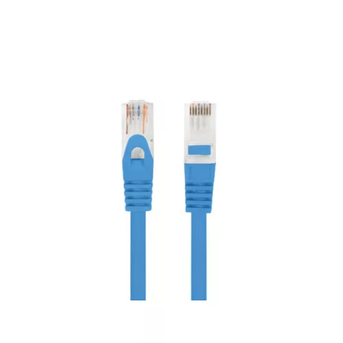 Lanberg PCU6-10CU-0200-B Cat.6 U/UTP LSZH CU AWG26 árnyékolatlan kék patch kábel 2m