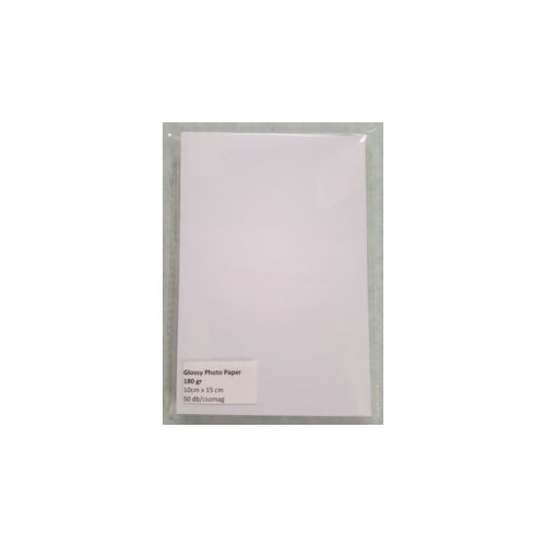 Glossy Photo paper 10x15 180g/50db