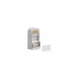 Lanberg PLS-6000 Cat.6 FTP RJ45 8P8C univerzális árnyékolt inzerteres csatlakozó dugó 100db/csomag