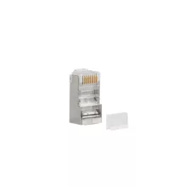   Lanberg PLS-6000 Cat.6 FTP RJ45 8P8C univerzális árnyékolt inzerteres csatlakozó dugó 100db/csomag