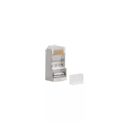 Lanberg PLS-6000 Cat.6 FTP RJ45 8P8C univerzális árnyékolt inzerteres csatlakozó dugó 100db/csomag