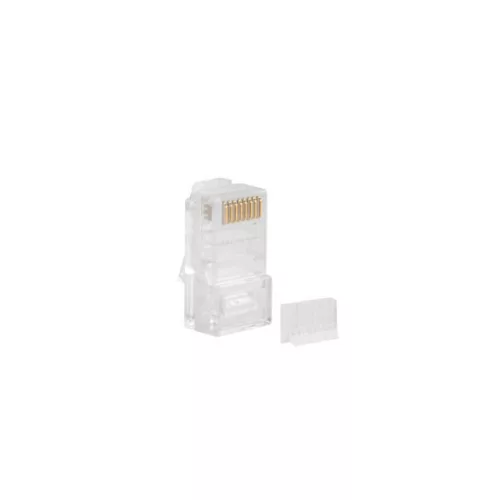 Lanberg PLU-6000 Cat.6 UTP RJ45 8P8C moduláris árnyékolatlan adapteres csatlakozó dugó 100db/csomag