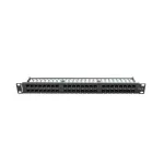 Lanberg PPU6-1048-B 19 1U Cat.6 UTP 48port árnyékolatlan fekete patch panel