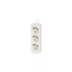 Lanberg PS0-03F-0150-W 3x Schuko aljzat 10A 1.5m fehér elosztósor
