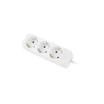 Lanberg PS0-03F-0150-W 3x Schuko aljzat 10A 1.5m fehér elosztósor