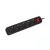 Lanberg PS1-05F-0150-BK 5x Schuko aljzat 10A 1.5m kapcsolós fekete elosztósor