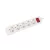 Lanberg PS1-05F-0300-W 5x Schuko aljzat 10A 3m kapcsolós fehér elosztósor