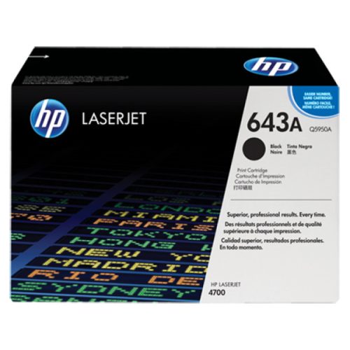 HP Q5950A Toner Black 11.000 oldal kapacitás No.643A