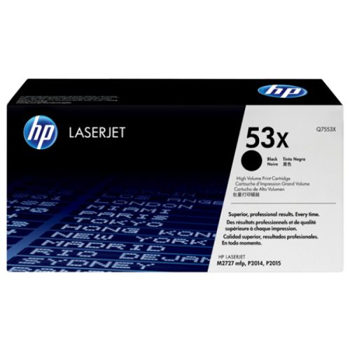 HP Q7553X Toner Black 7.000 oldal kapacitás No.53X