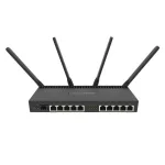 MikroTik RB4011IGS+5HACQ2HND-IN 10port GbE LAN 1x10GbE SFP+ port Dual-band 802.11ac Wi-Fi router